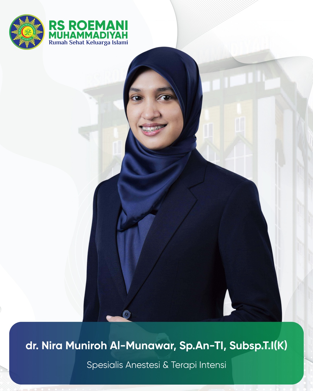 Nira Muniroh Al-Munawar, dr. SpAn